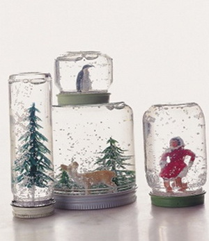 "Зима в миниатюре" - необычный подарок к Новому году своими руками